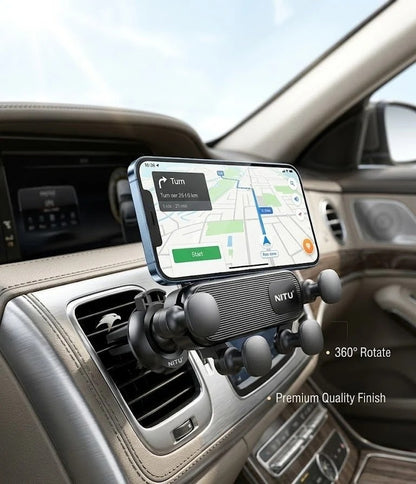 Nitu - Gravity Damping Bracket Car Phone Holder