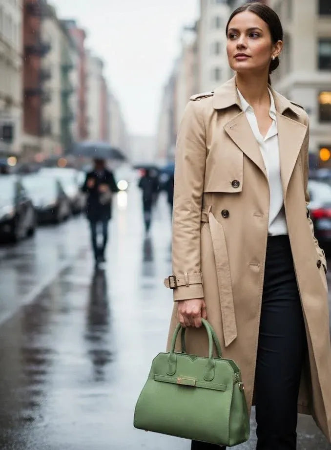 Suede & Matte Minimalist Bag